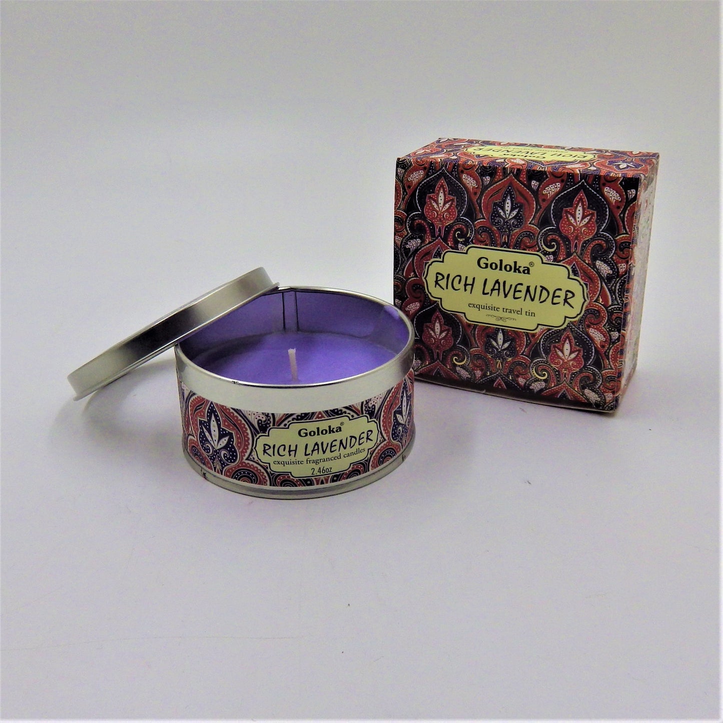Goloka - Exquisite Travel Tin Candles