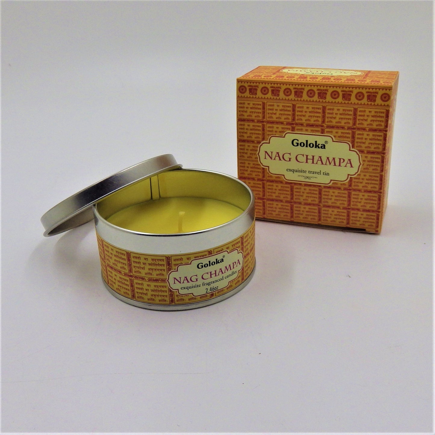 Goloka - Exquisite Travel Tin Candles
