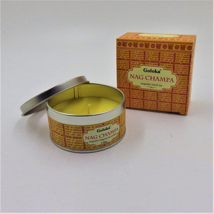 Goloka - Exquisite Travel Tin Candles