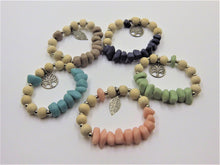 Load image into Gallery viewer, Wooden Bead Bracelets