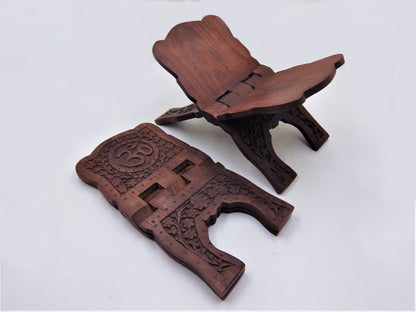 Rose Wood Book Stand